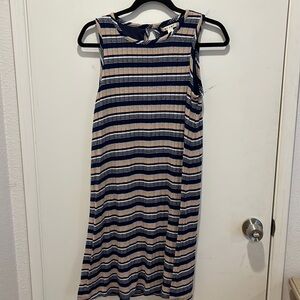 Miami striped shift dress